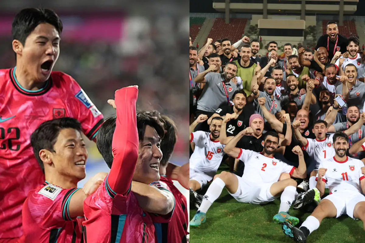 Corea del Sur y Jordania estarán en el Mundial 2026.