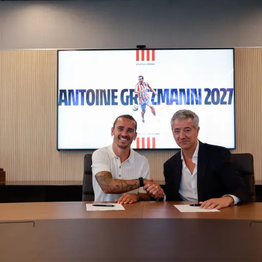 Antoine Griezmann renueva contrato con el Atlético de Madrid - Atlético de Madrid