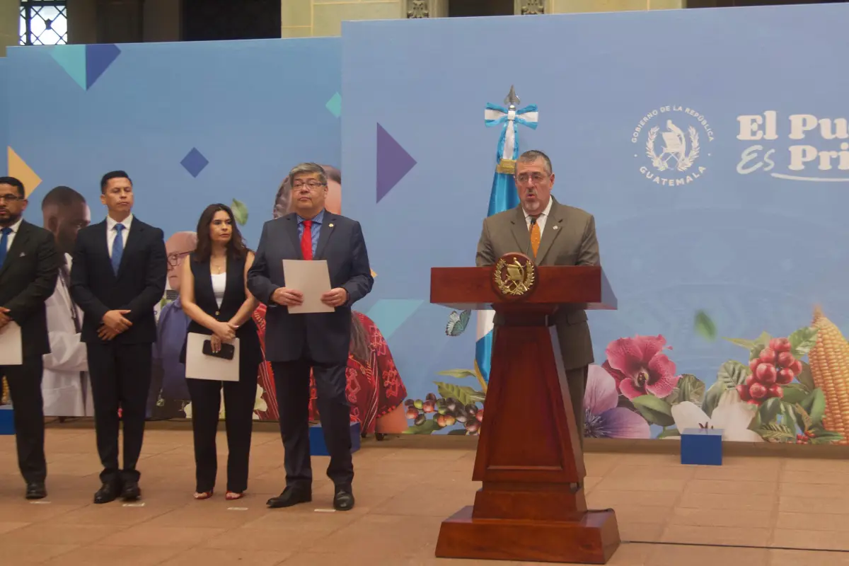 El renovado equipo del Ministerio de Gobernación fue anunciado por el presidente Arévalo., Omar Solís/Emisoras Unidas