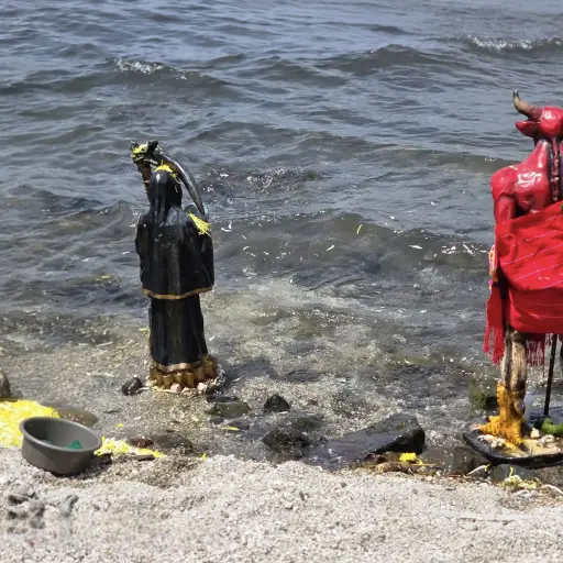 Expulsan a grupo por ritual satánico en orilla del lago Atitlán. ,Cocode Chuasanahí