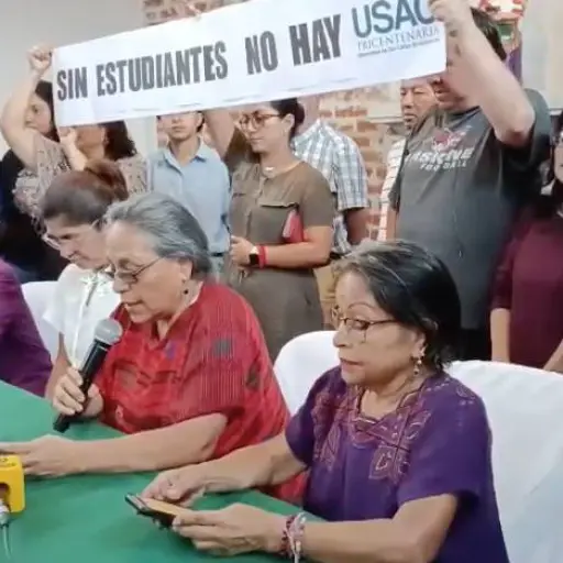 Integrantes de la Asamblea de Organizaciones Sociales brindaron una conferencia de prensa. ,Dayana Rashón/EU