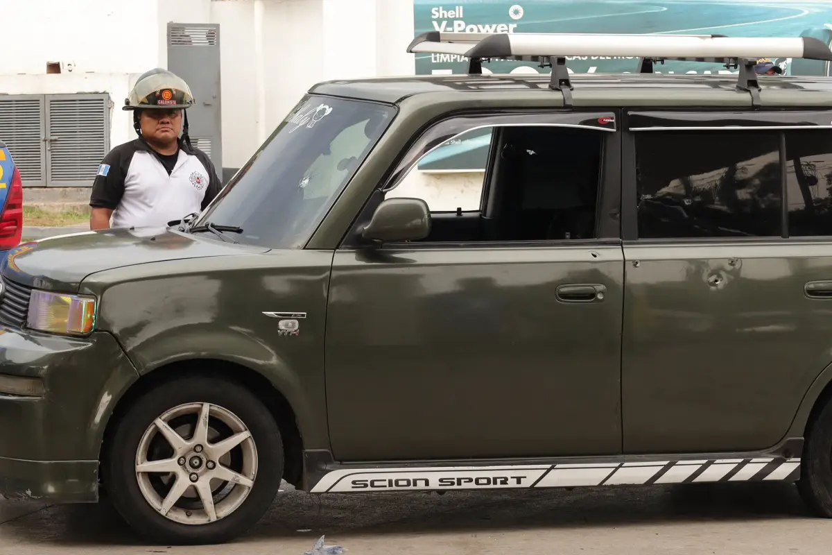 Padre e hijo fueron atacados en ruta al Altántico., Foto CVB