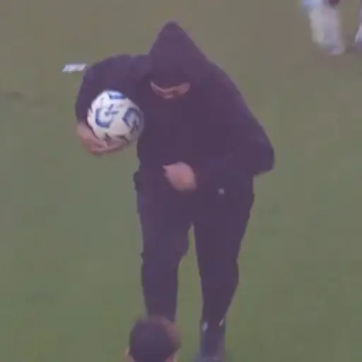 Mensaje no a la piratería previo a la final del futbol argentino 