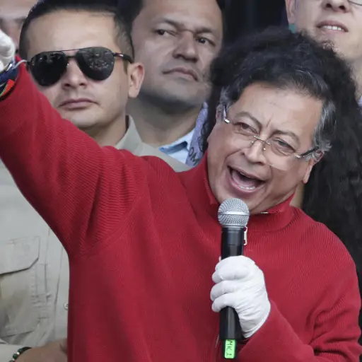 El presidente de Colombia, Gustavo Petro, en una fotografía de archivo , EFE/ Carlos Ortega