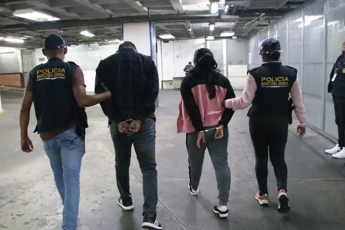 Los agentes señalados fueron trasladados a la Torre de Tribunales., PNC