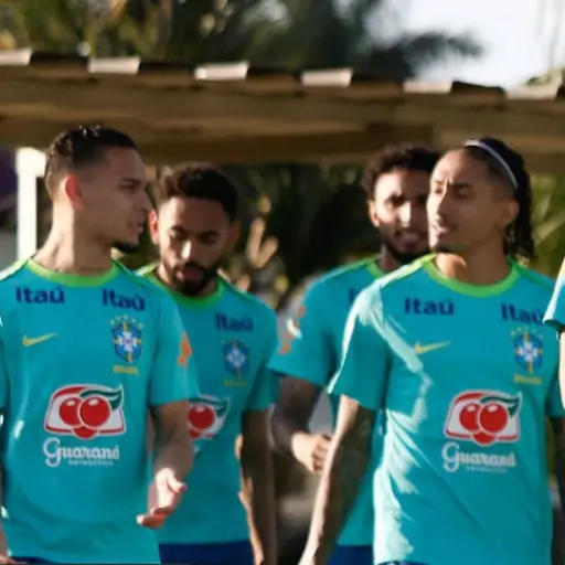 Carlo  Ancelotti cumple otro entrenamiento con Brasil 