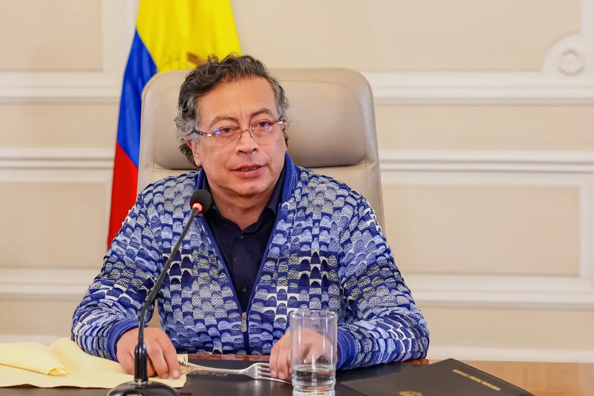 El presidente de Colombia, Gustavo Petro, prohibió la entrada al país de la fiscal general de Guatemala, Consuelo Porras, , Foto Presidencia de Colombia