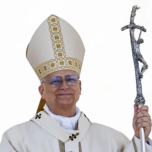 VATICAN CITY (Vatican City State (Holy See)), 01/06/2025 ,- León XIV durante la misa dedicada a las familias, los niños y los ancianos