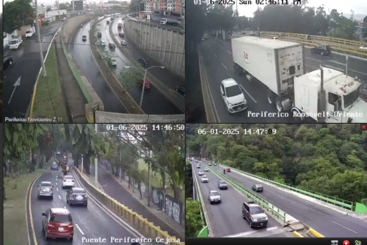 Autoridades viales pidieron tener precaución porque el asfalto se vuelve resbaladizo con la lluvia., Amílcar Montejo.