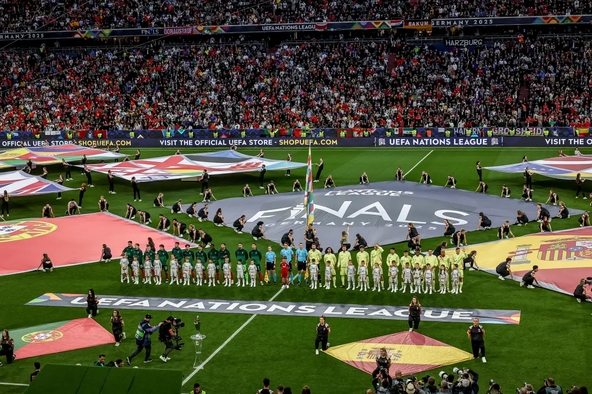 Un aficionado que presenciaba la final de la Liga de Naciones entre España y Portugal murió en Múnich al caer desde la tribuna 