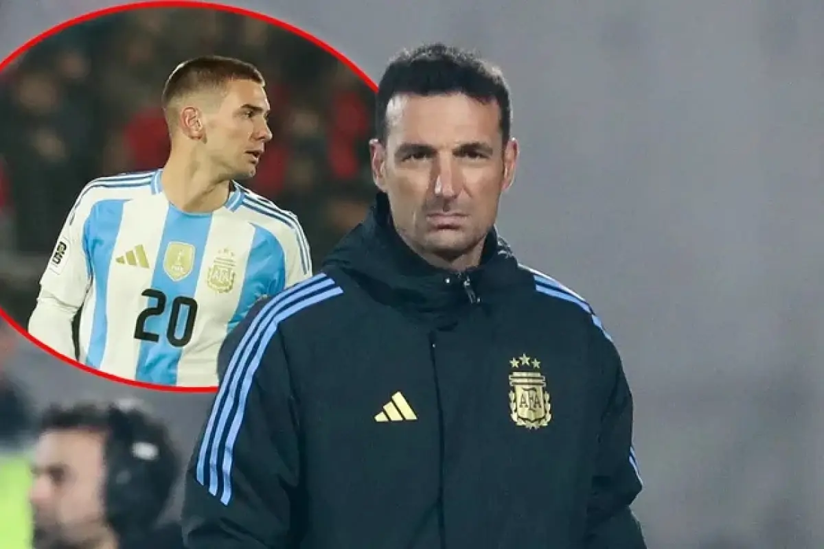 Lionel Scaloni elogia la llegada de Franco Mastantuono al Real Madrid - RR.SS.