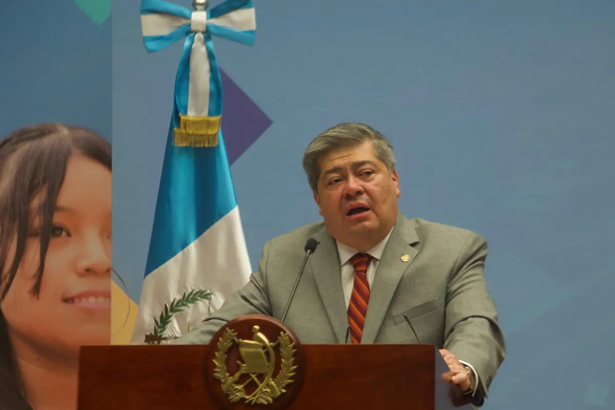 El ministro de Gobernación, Francisco Jiménez, en conferencia de prensa., Omar Solís/Emisoras Unidas