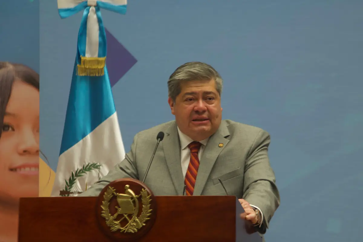 El ministro de Gobernación, Francisco Jiménez, en conferencia de prensa., Omar Solís/Emisoras Unidas