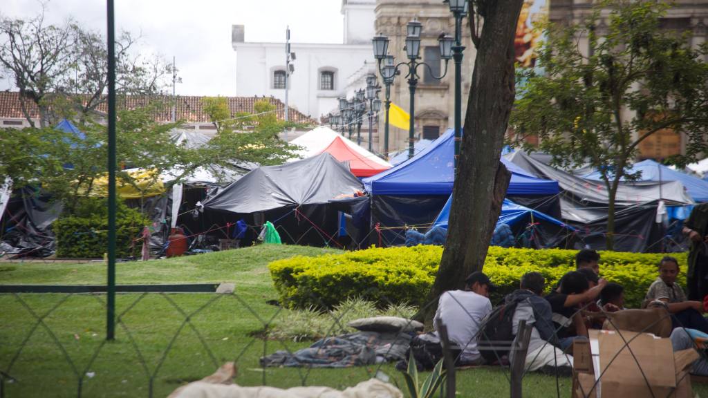 Protesta del magisterio cumple un mes | Omar Solís