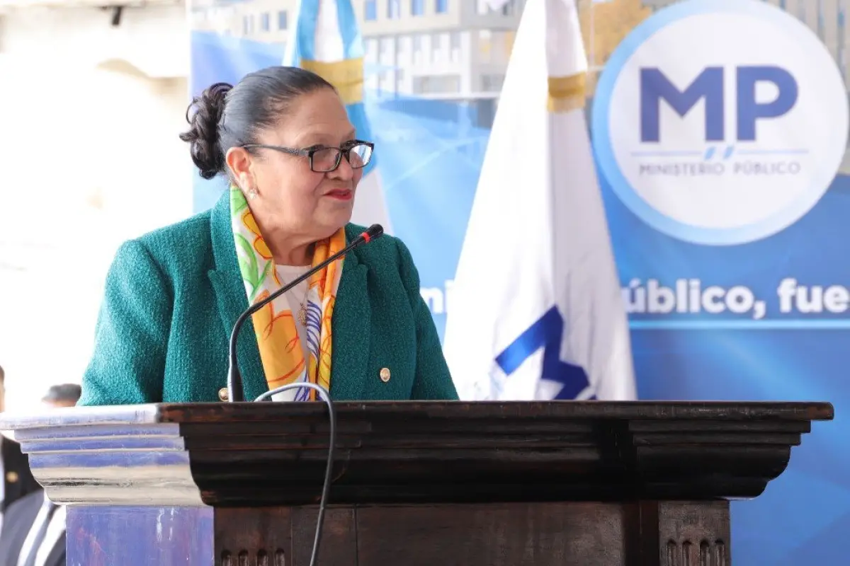 Fiscal General, Consuelo Porras, reaparece en acto público, Ministerio Público
