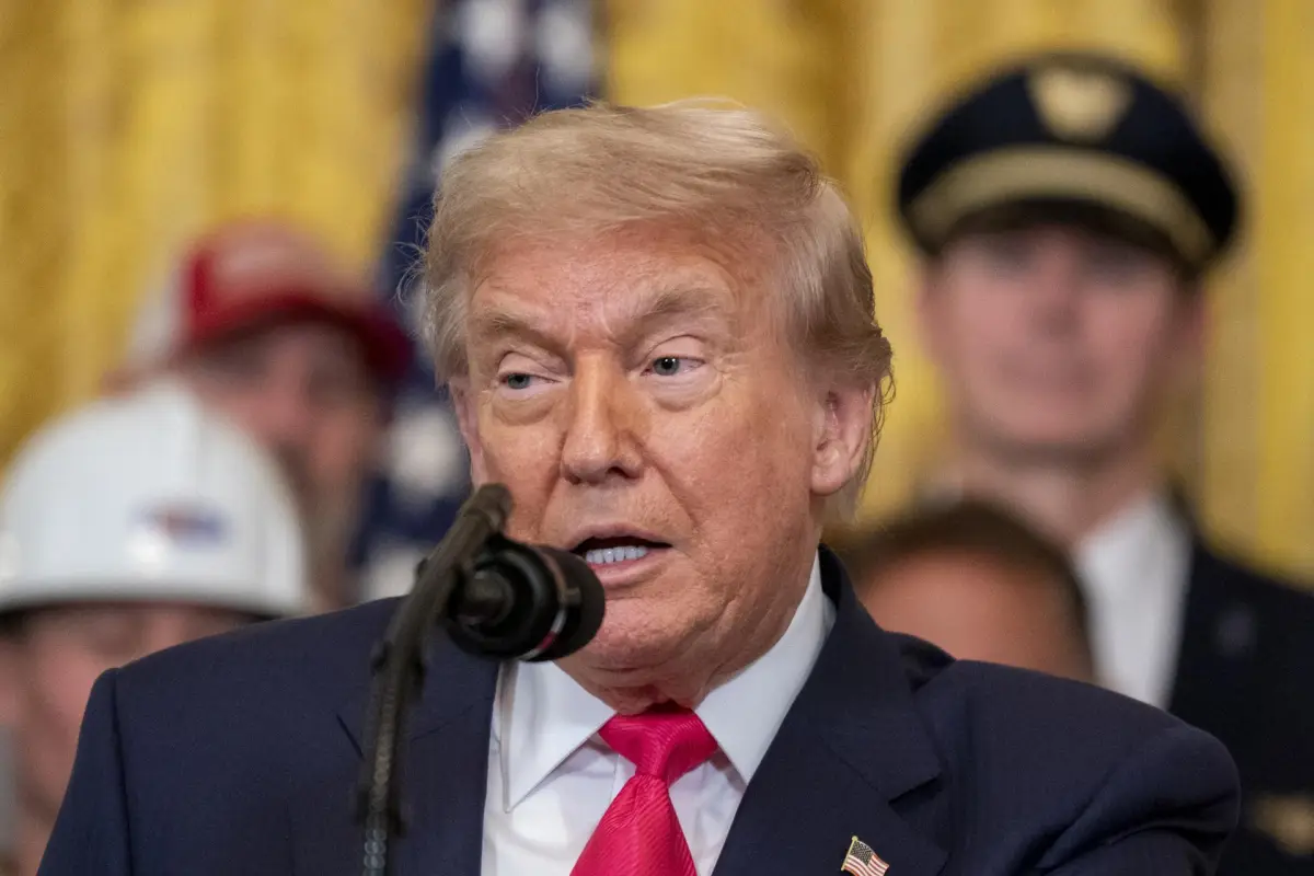 Donald Trump en acto público, EFE