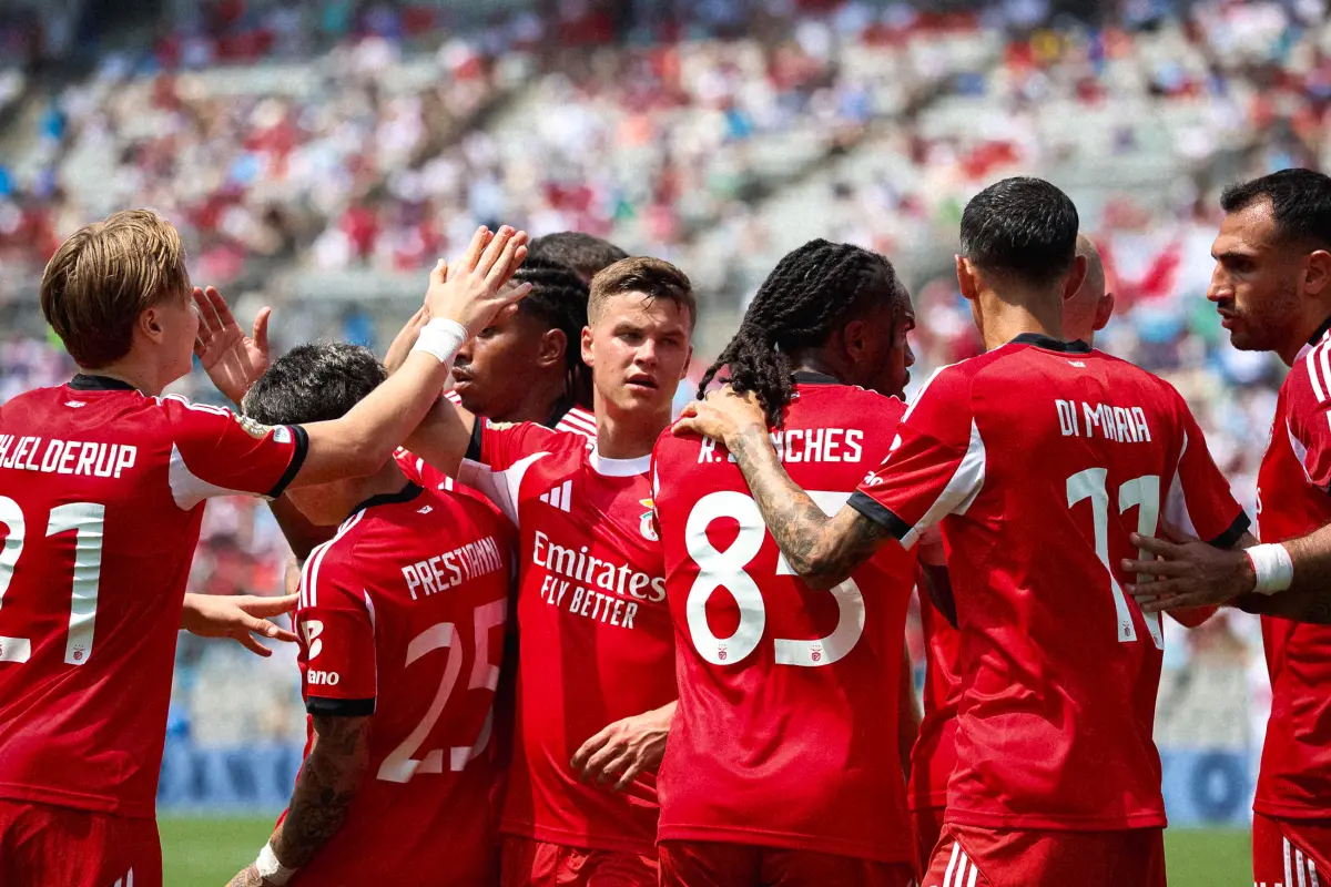 Celebración del Benfica ante Bayern Múnich - SL Benfica