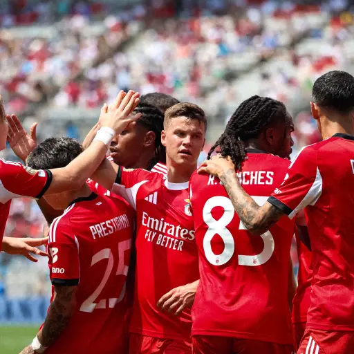 Celebración del Benfica ante Bayern Múnich - SL Benfica