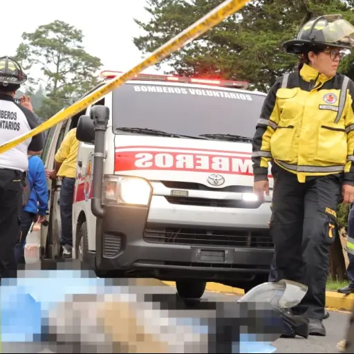 Ataque armado deja un hombre fallecido en zona 16 ,Bomberos Voluntarios. 