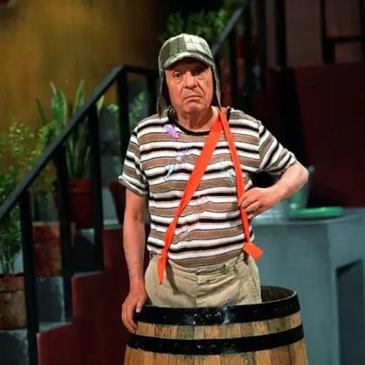 El Chavo en un barril ,Instagram