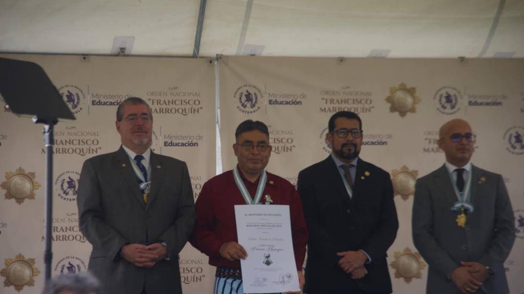 Orden Nacional Francisco Marroquín 2025 | Omar Solís 