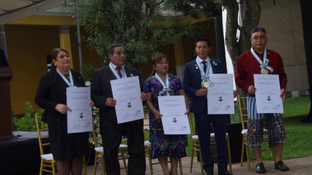 Orden Nacional Francisco Marroquín 2025 | Omar Solís 