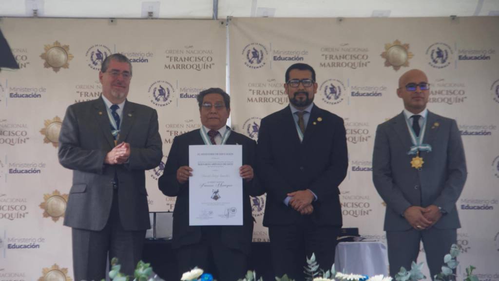 Orden Nacional Francisco Marroquín 2025 | Omar Solís 