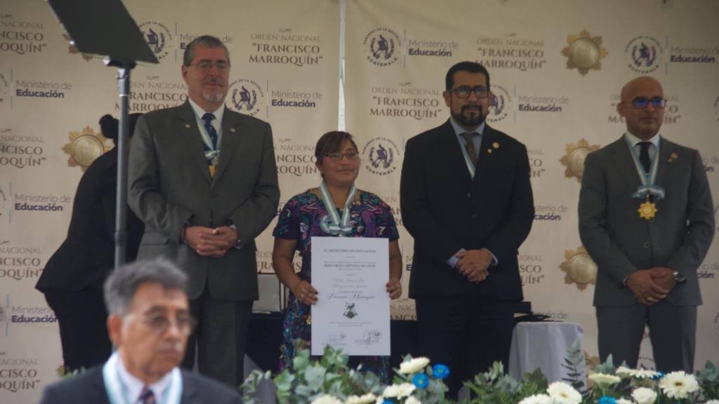 Orden Nacional Francisco Marroquín 2025 | Omar Solís 