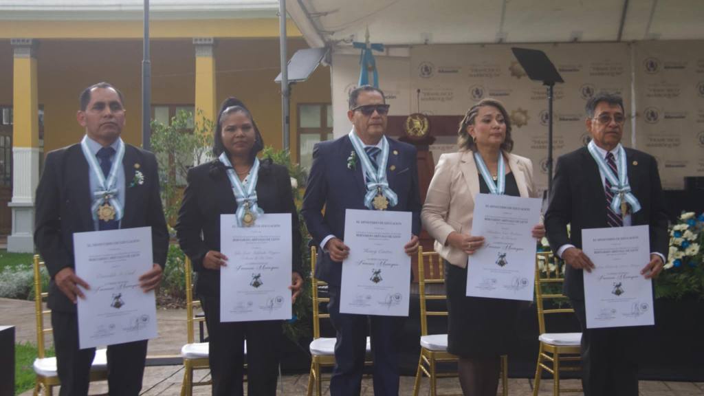 Orden Nacional Francisco Marroquín 2025 | Omar Solís 