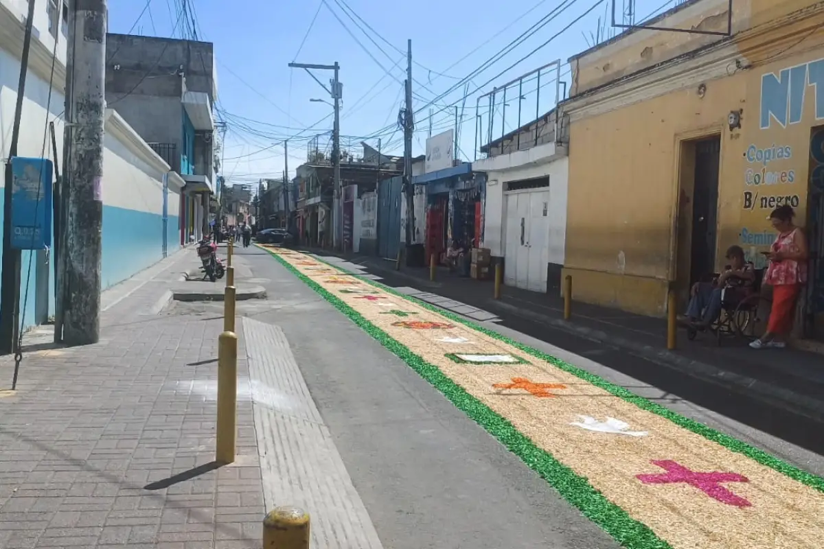 El cierre de calles para estas actividades es una tradición en Villa Nueva., Archivo.