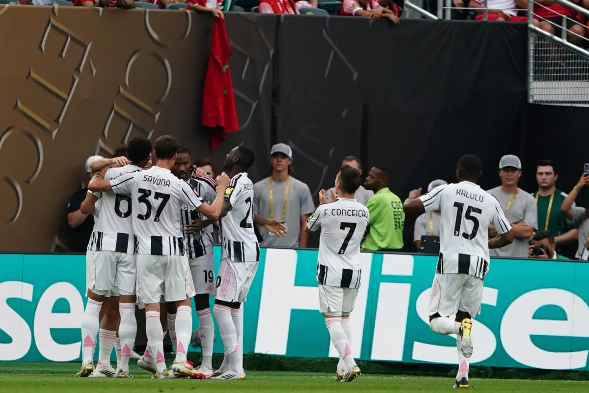 Celebración de la Juventus ante el Wydad AC - EFE