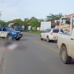 Dos fallecidos dejó el choque de motocicletas. ,Bomberos Voluntarios.