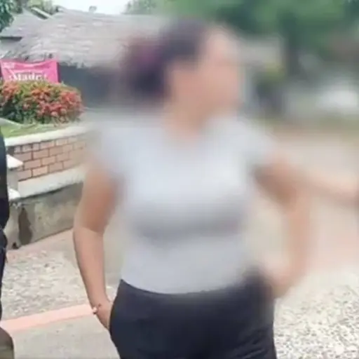 Mujer exigía un millón de pesos.  ,Departamento de Policía Santander