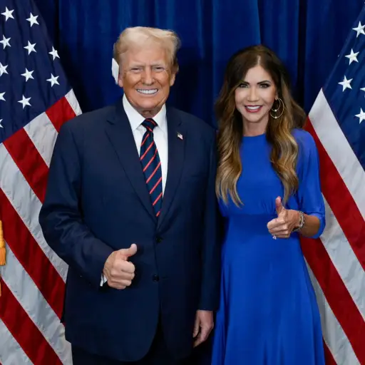 La secretaria de Seguridad Nacional de Estados Unidos, Kristi Noem. ,Kristi Noem/Redes sociales. 