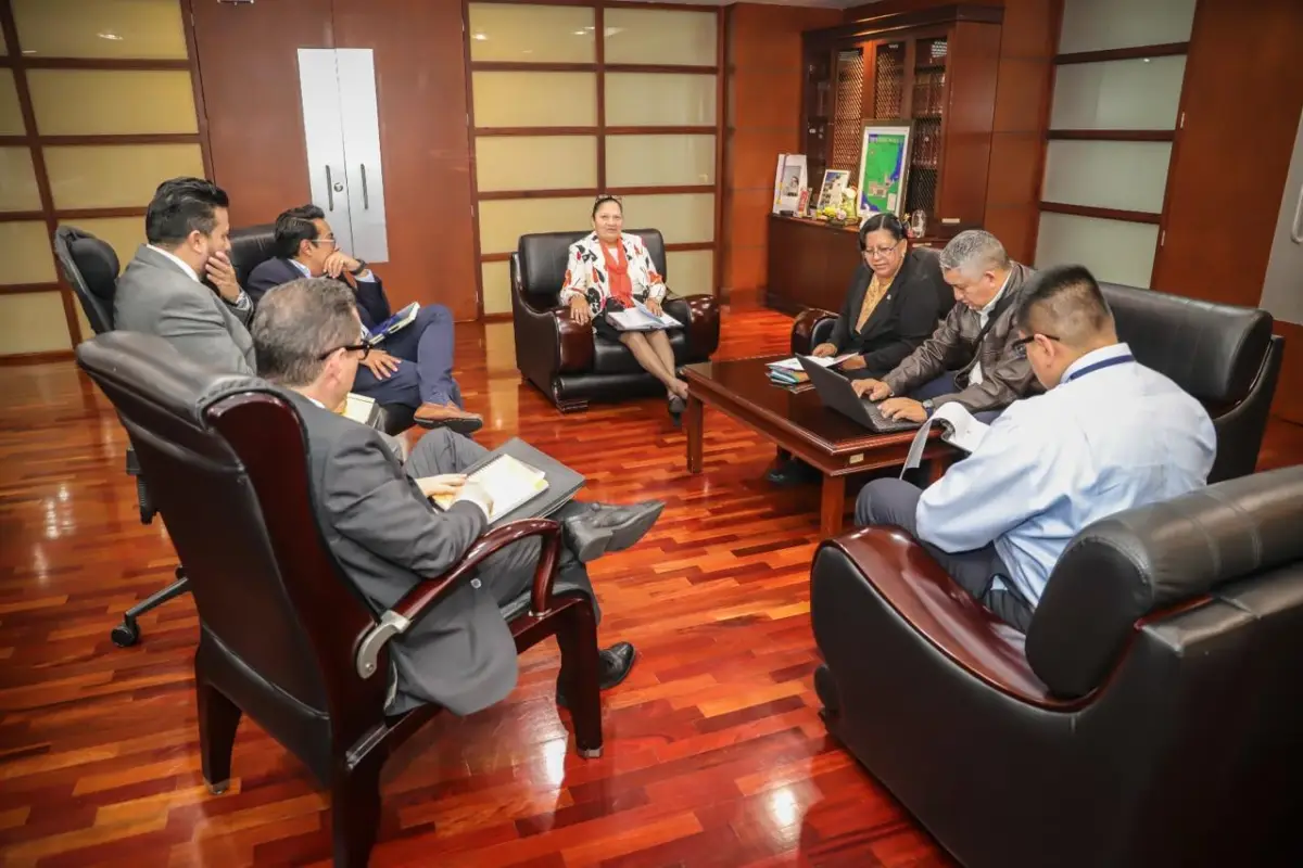 La juez practicó la diligencia en la sede del Ministerio Público. , Foto MP