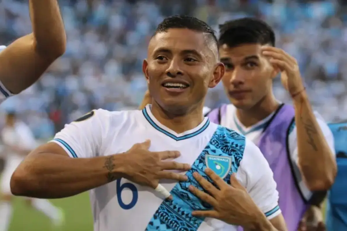 Carlos Mejía y su celebración en la Copa Oro 2023 