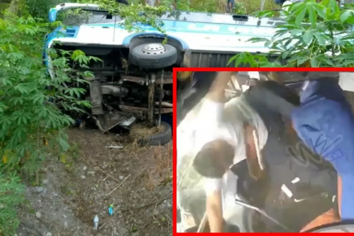 El fatal accidente dejó varios heridos. , Redes sociales