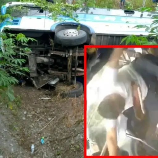 El fatal accidente dejó varios heridos.  ,Redes sociales