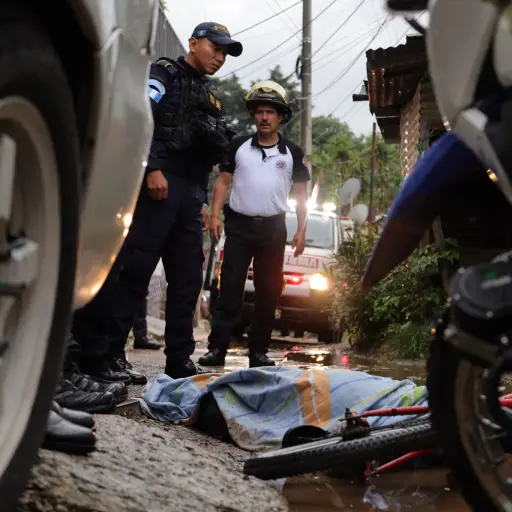 Tres menores fueron atacados en Ciudad Real. ,Foto Bomberos Voluntarios