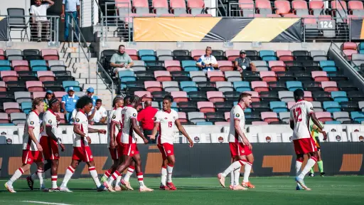 Celebración de Canadá ante Curazao - Canadá National Team