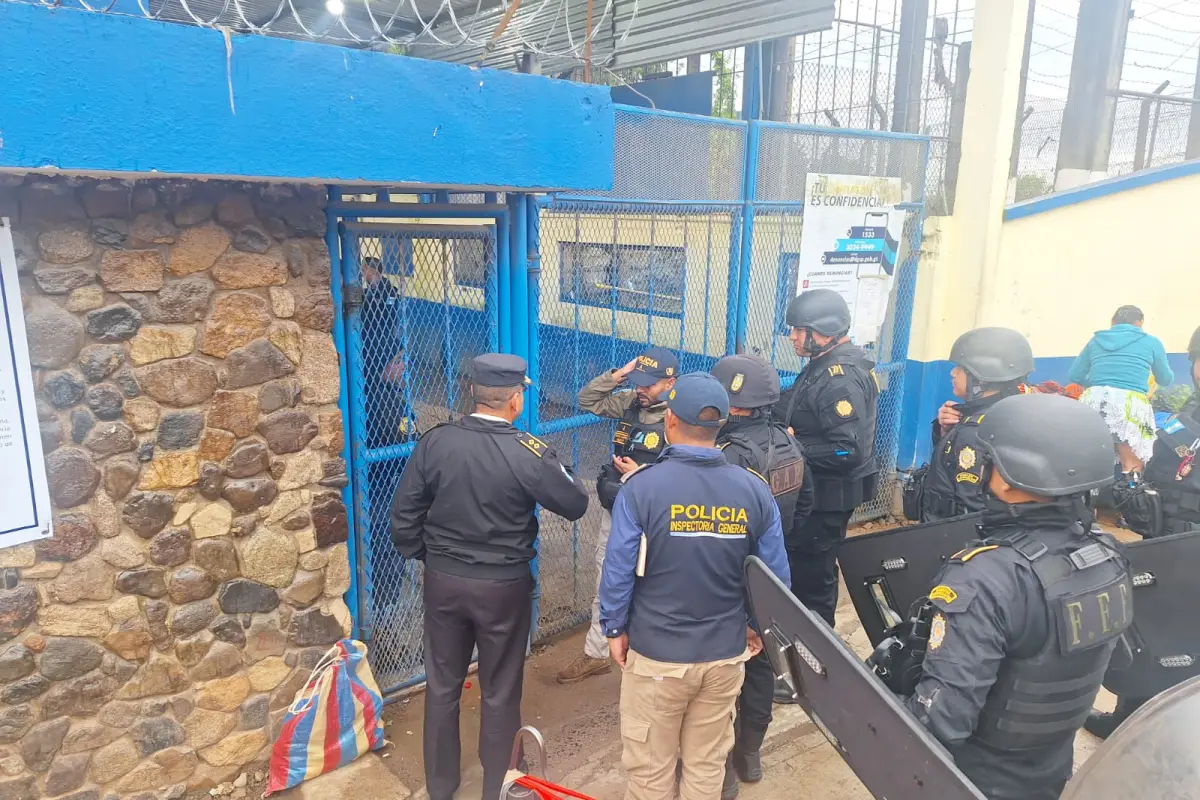 PNC reporta requisa en Pavón, con el hallazgo preliminar de varios ilícitos., PNC de Guatemala.