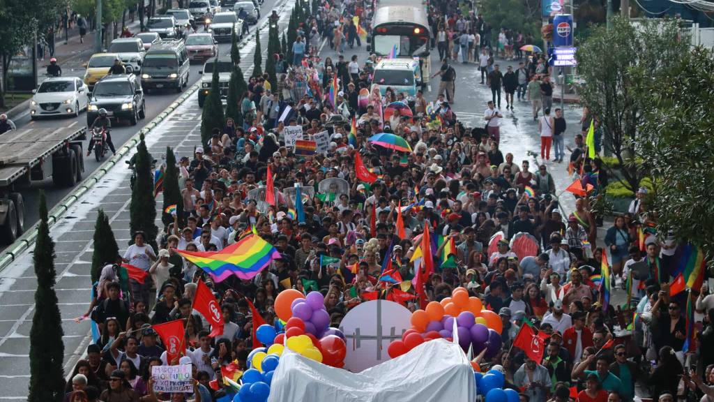 las integrantes del movimiento LGTBIQ+ pidieron resolver todos los casos de violencia en contra de su grupo,  | Álex Meoño