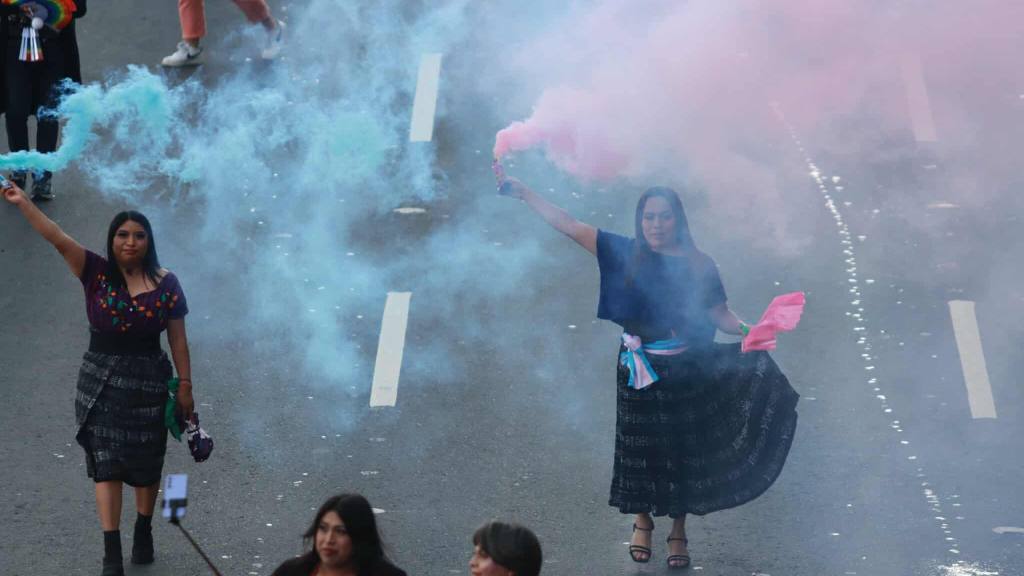 las integrantes del movimiento LGTBIQ+ pidieron resolver todos los casos de violencia en contra de su grupo,  | Álex Meoño