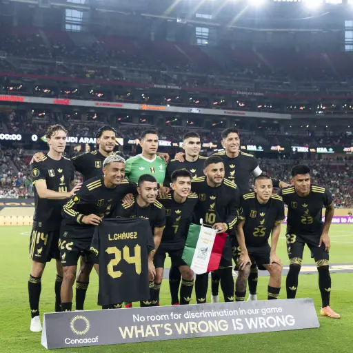 Once de México ante Arabia Saudí en la Copa Oro - Selección de México
