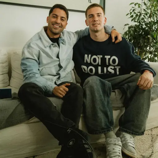 Franco Mastantuono en una entrevista con el periodista argentino Gastón Edul - instagram @gastonedul