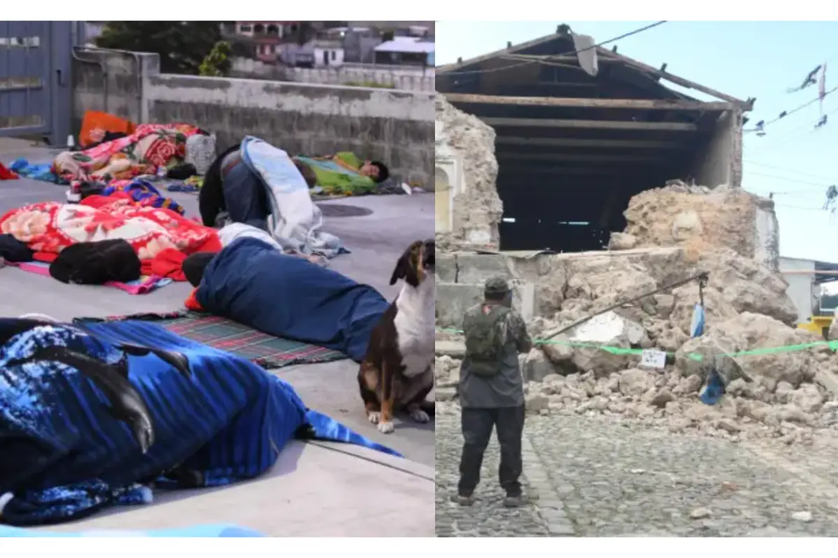 Daños por sismos del 8 de julio en Guatemala., 