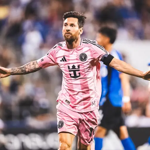 Celebración de Lionel Messi ante el CF Montreal - instagram @leomessi