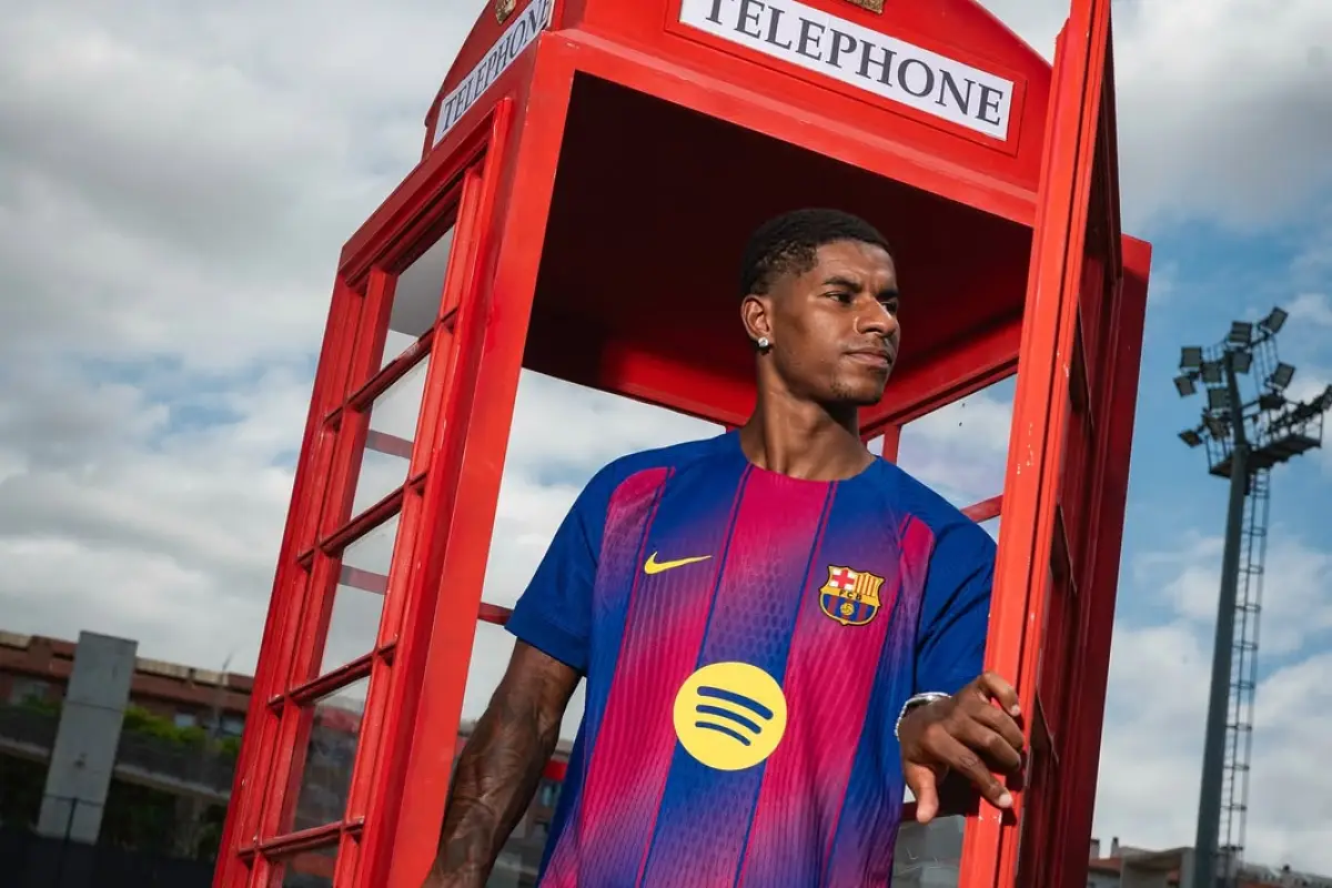 Barcelona anuncia el fichaje de Marcus Rashford - instagram @fcbarcelona