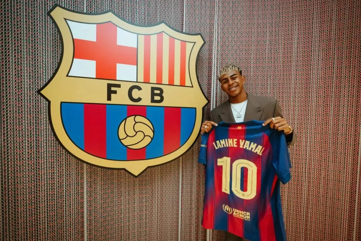 Lamine Yamal es el nuevo 10 del FC Barcelona - FC Barcelona
