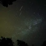 Delta Acuáridas son meteoros. ,Redes sociales.